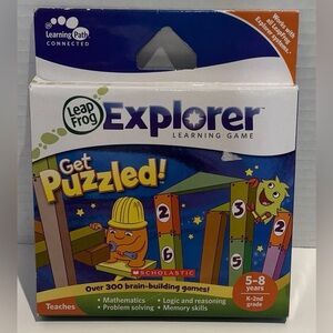 LeapFrog LeapPad Explorer Learning: Get Puzzled!, Leap Pad 1 2 3 GS XDI Ultra